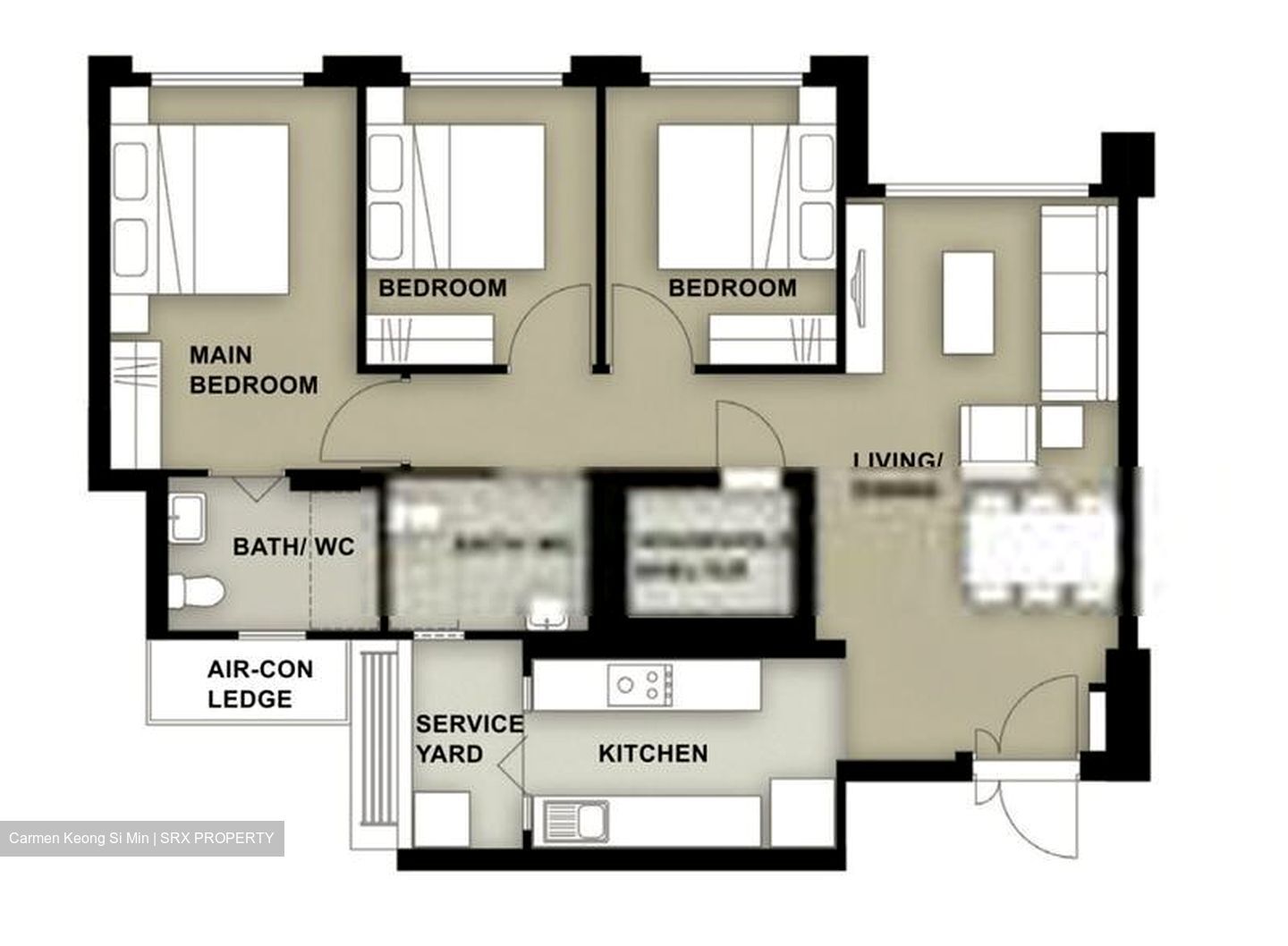 Blk 8B Kallang Trivista (Kallang/Whampoa), HDB 4 Rooms #407890431